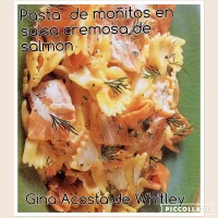 Pasta de bonitos en salsa cremosa de Salmon