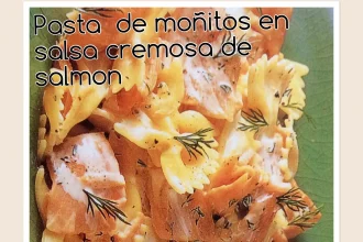 Pasta de bonitos en salsa cremosa de Salmon