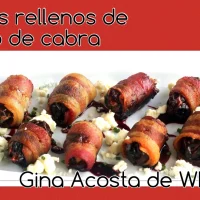 Dátiles rellenos de cabra