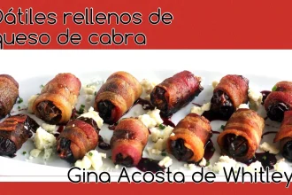 Dátiles rellenos de cabra