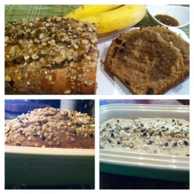 Panque de Platano y Avena