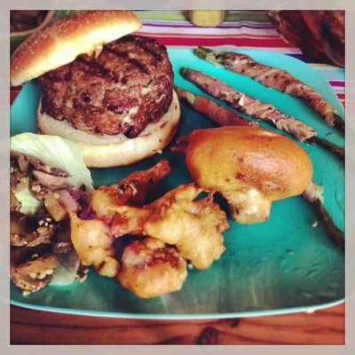 Hamburgesas Rellenas