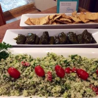 Hojas de Parra y Tabouleh