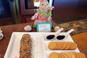 Entremes de Salmón Ahumado y Ajonjolí