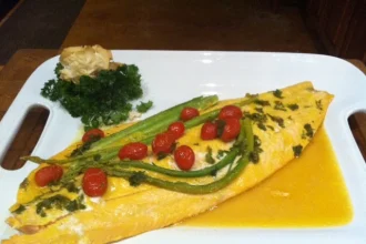 Salmon al horno con ajo y Mostaza Dijon