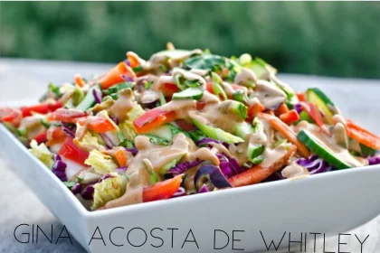 Ensalada Thai con aderezo de cacahuate 16 Ensalada Thai con aderezo de cacahuate