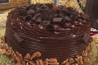 Pastel de chocolate básico
