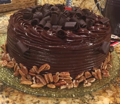 Pastel de chocolate básico