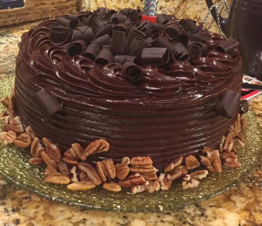 Pastel de chocolate básico