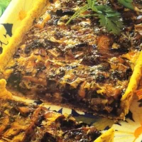 Quiche de champiñones