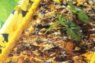 Quiche de champiñones