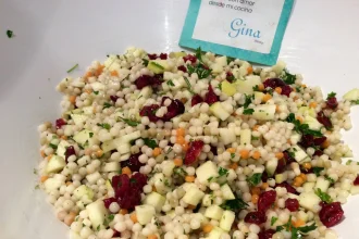 Ensalada Israeli de Couscous