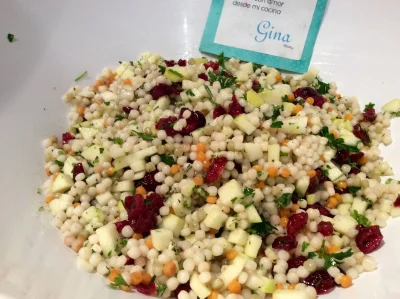 Ensalada Israeli de Couscous 8 Ensalada Israeli de Couscous