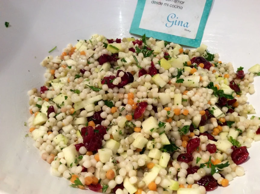 Ensalada Israeli de Couscous