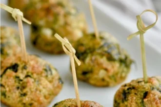 Aperitivo Bolitas de Espinacas