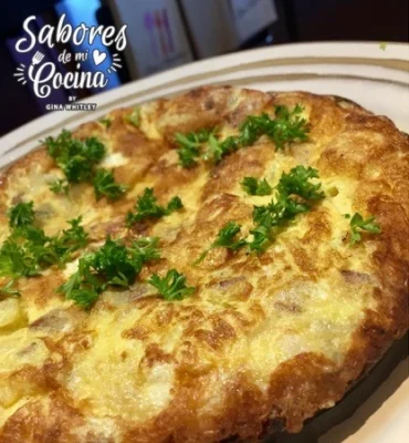 Tortilla de Papa con Camarón 8 Tortilla de Papa con Camarón