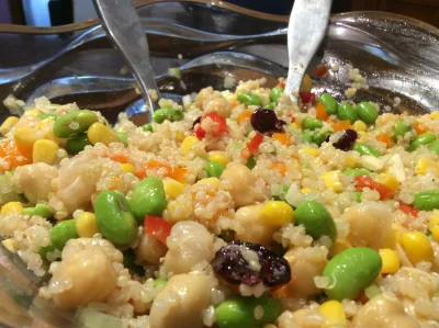 Ensalada de Quinoa y Edamame 2 Ensalada de Quinoa y Edamame