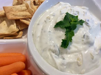 Dip de Yogurt griego 2 Dip de Yogurt griego