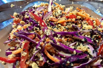Ensalada de Repollo Oriental