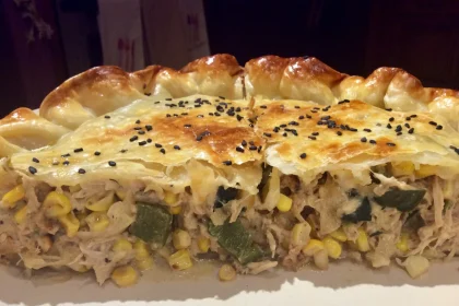 Pay de Pollo Poblano