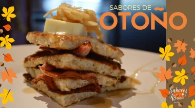 Hotcakes de avena y manzana 8 Hotcakes de avena y manzana