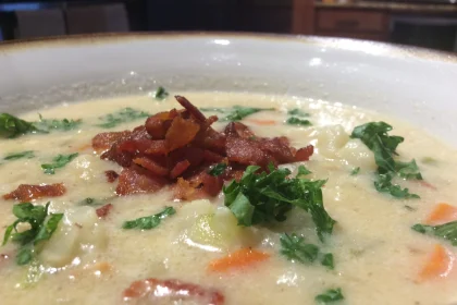 Sopa Cremosa de Coliflor