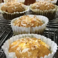 Muffins de Zanahoria con Coco 24 Muffins de Zanahoria con Coco