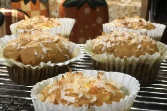 Muffins de Zanahoria con Coco 31 Muffins de Zanahoria con Coco