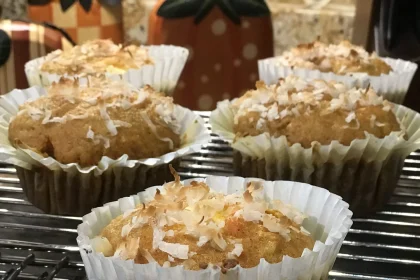 Muffins de Zanahoria con Coco 28 Muffins de Zanahoria con Coco