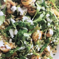 Ensalada de Arugula con Camarón 33 Ensalada de Arugula con Camarón