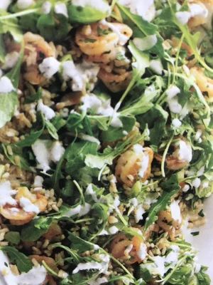 Ensalada de Arugula con Camarón 8 Ensalada de Arugula con Camarón