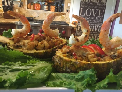 Piña Rellena Estilo Huatulco 2 Piña Rellena Estilo Huatulco