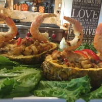 Piña Rellena Estilo Huatulco 30 Piña Rellena Estilo Huatulco