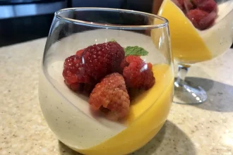 Pannacotta con Mango