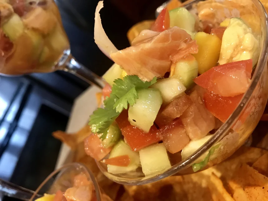 Ceviche de Salmón 1 Imagen