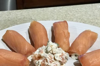 Rollitos de Salmón Ahumado