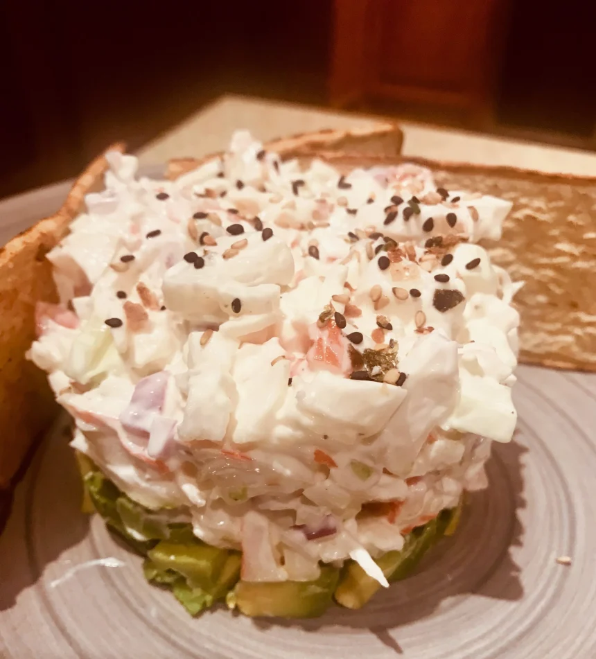 Ensalada de Surimi y Camarón