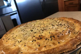 Quiche de Salmón con Queso Feta