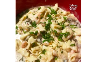 Tortellini a los 4 quesos