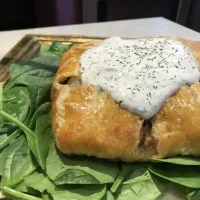 Salmón on Croute