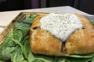Salmón on Croute