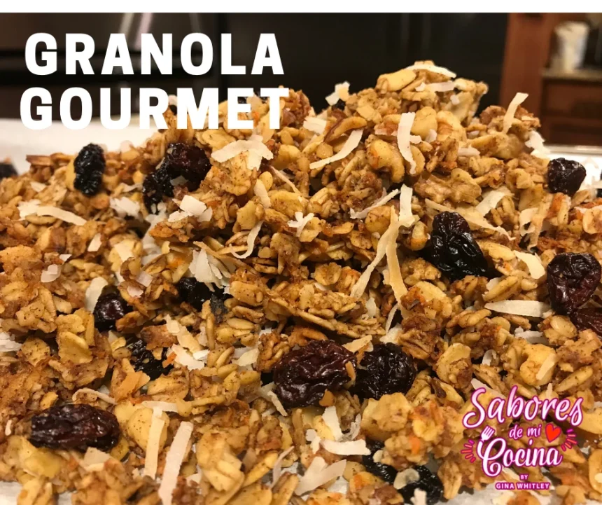 Granola Gourmet con sabor a pastel de zanahoria