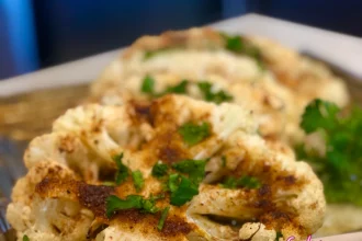 "steaks" de coliflor