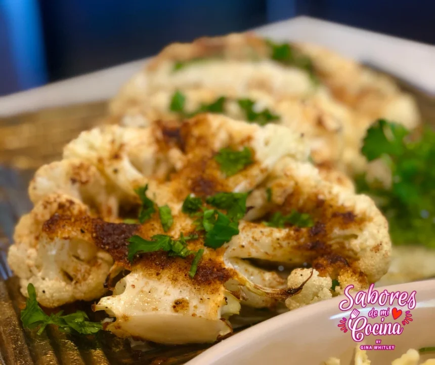 "steaks" de coliflor