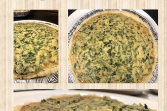 Quiché de Espinacas