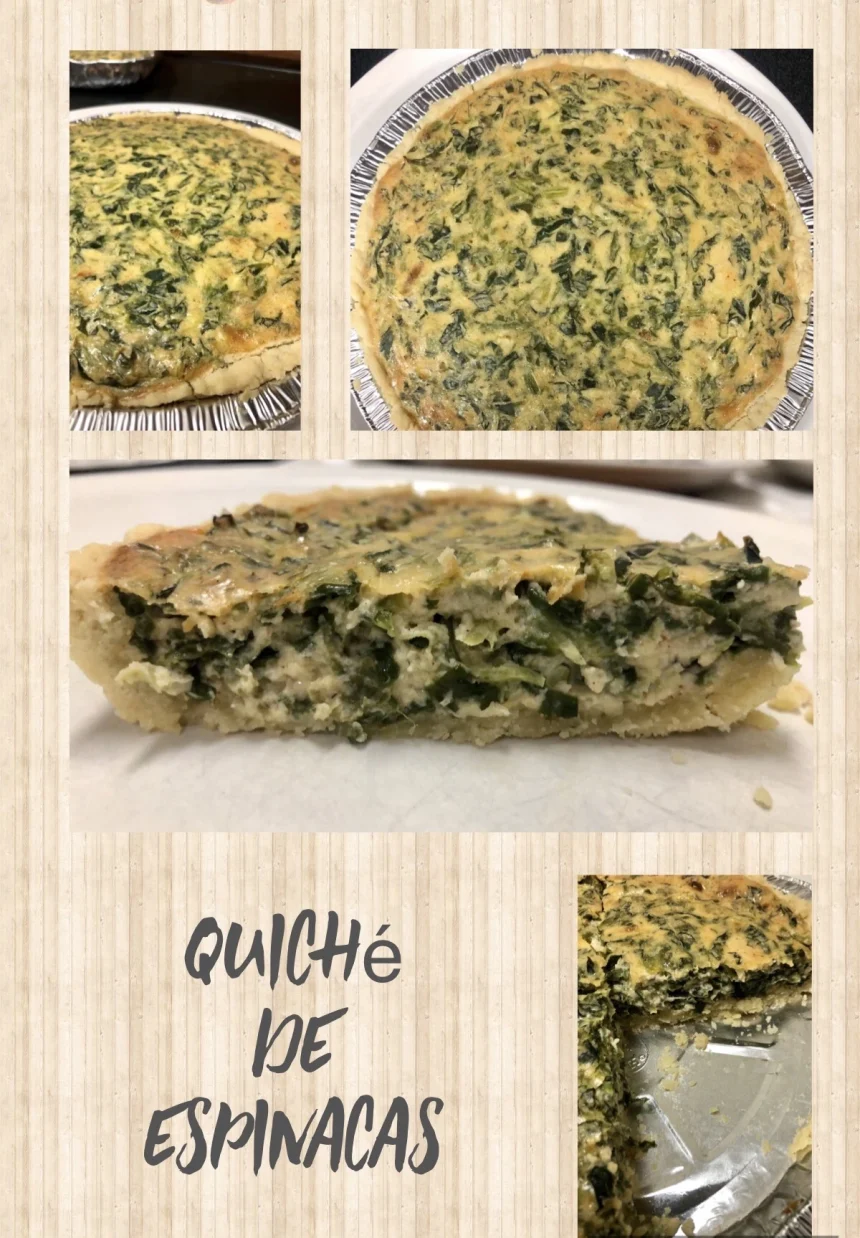 Quiché de Espinacas