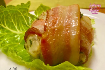 Albondigas de Papa con Tocino