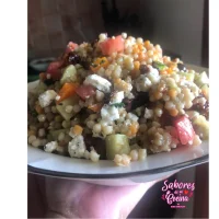 Ensalada de Couscous con queso feta 23 Ensalada de Couscous con queso feta