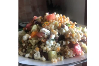 Ensalada de Couscous con queso feta