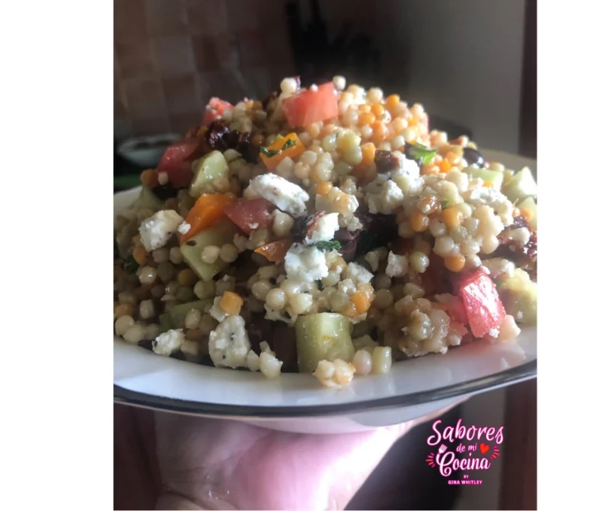 Ensalada de Couscous con queso feta